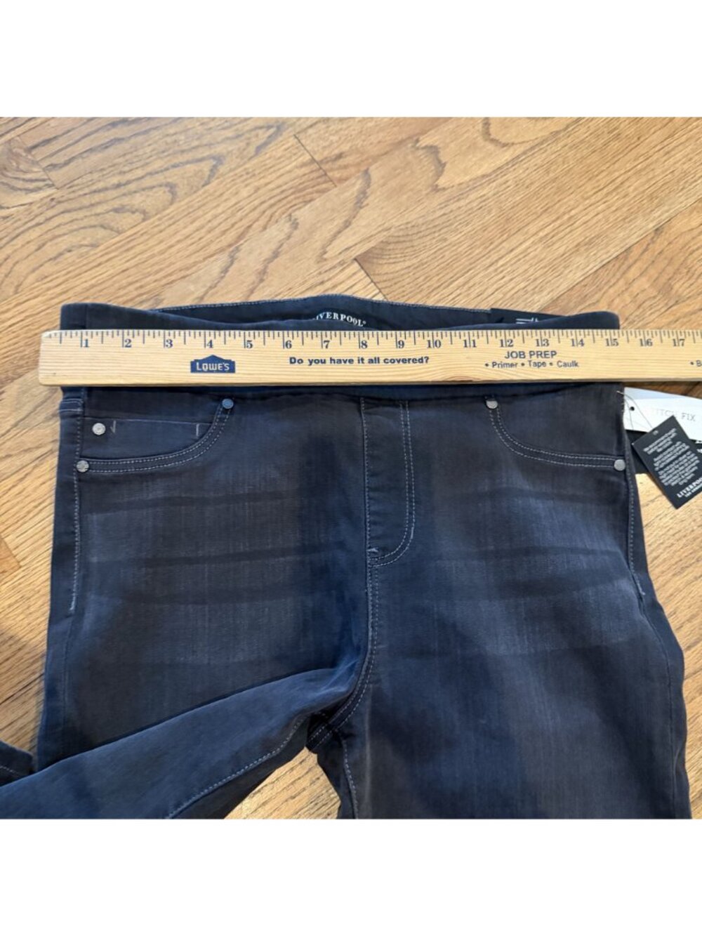 Liverpool Womens Dark Gray  Elizabeth Super Skinny Jeans New Size 10 - Picture 4 of 13
